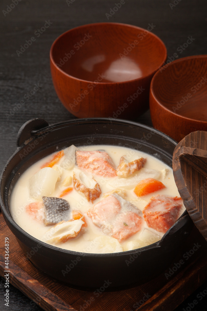 鮭の粕汁 鮭の粕汁