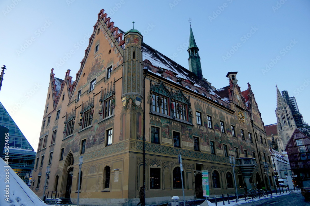 Rathaus Ulm Fassade