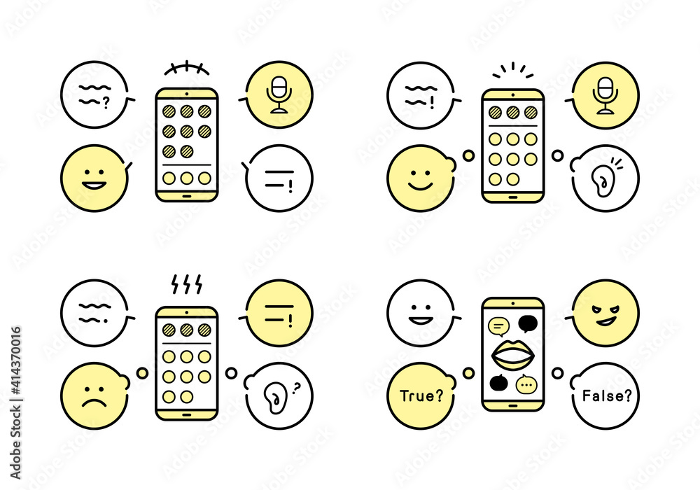 Vetor Do Stock 音声snsのイラストのセット アイコン 次世代sns 声 話す 会話 コミュニティ トーク Adobe Stock Vetor Do Stock 音声snsのイラストのセット アイコン 次世代sns 声 話す 会話 コミュニティ トーク Adobe Stock