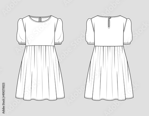 Obraz na plátně Mini dress