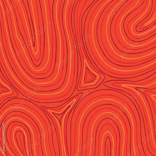 Australian Waterhole Art Background in vector format.