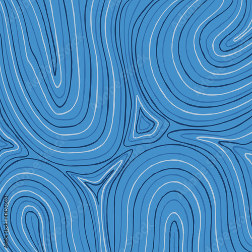 Australian Waterhole Art Background in vector format.