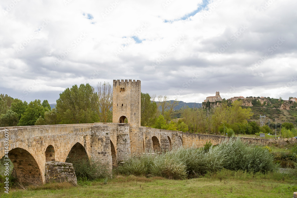 Frias village in Burgos province, Spain