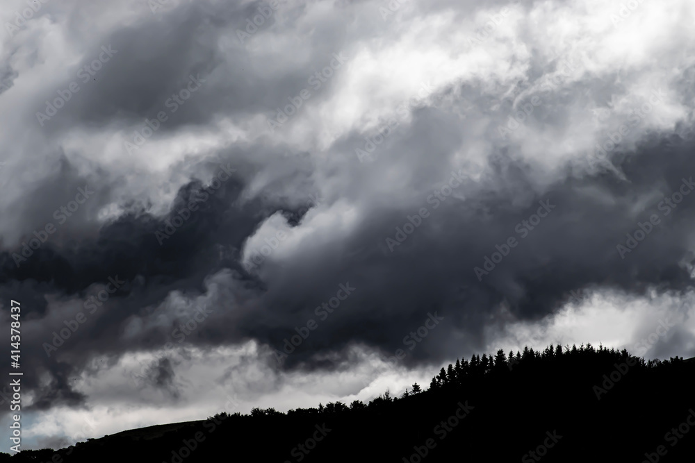 time lapse clouds