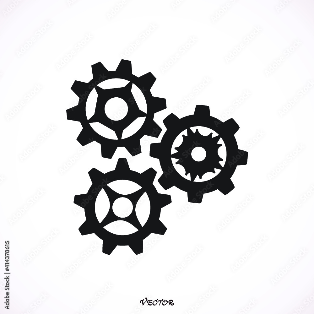 gear Icon, Graphic, Picture, Art, stock vector gear Icon, Graphic, Picture, Art, stock vector