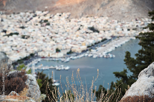 A view from Kalymnos, Greek Island