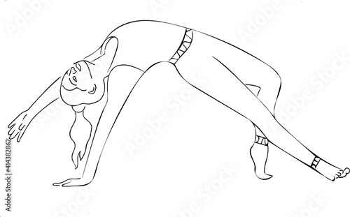 Yogapose: Chamatkaranasa