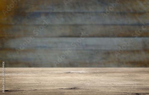 old wooden background with nice table