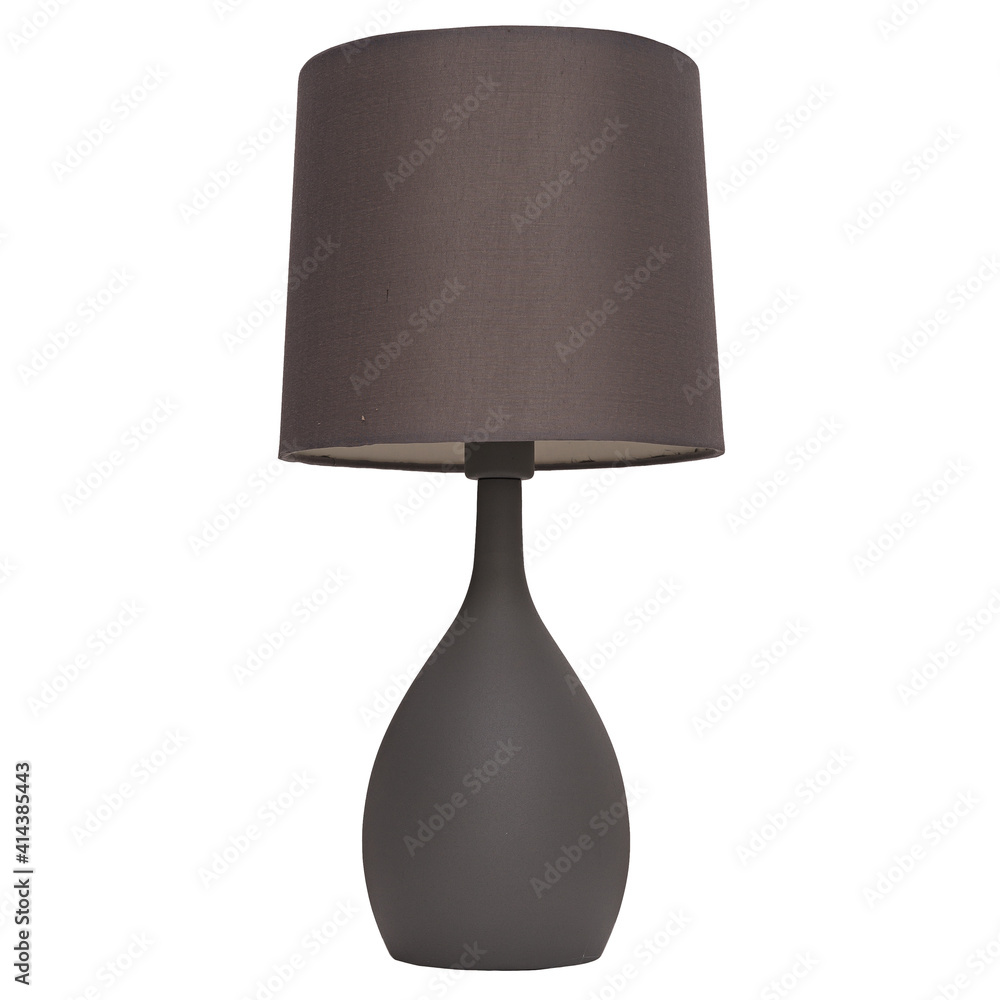 Table lamp isolated on white background Table lamp isolated on white background