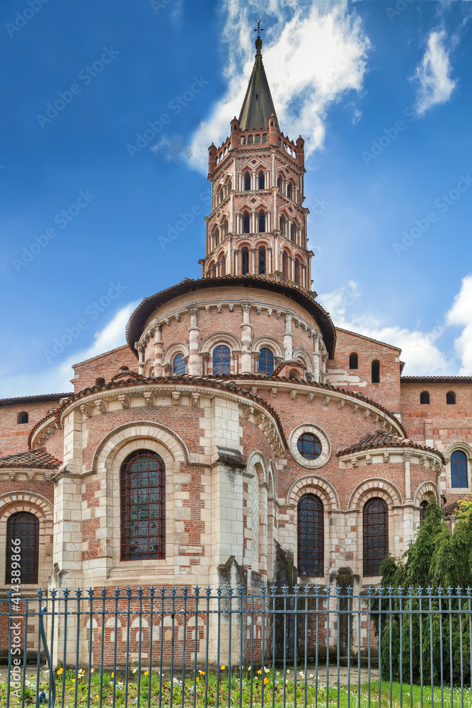 Basilica of Saint-Sernin, Toulouse, France