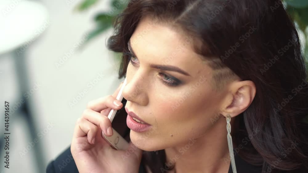 portrait of a girl sitting at the table