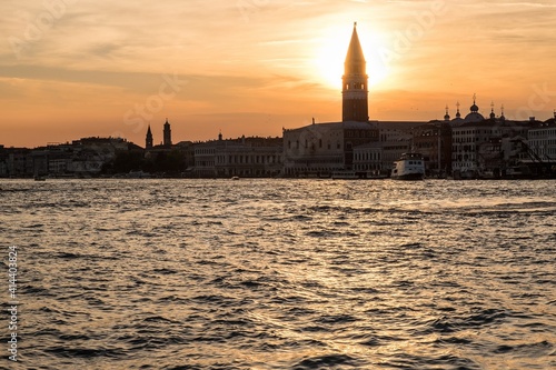 Sunset in Venice from San Magiore island © Petr Zip Hajek