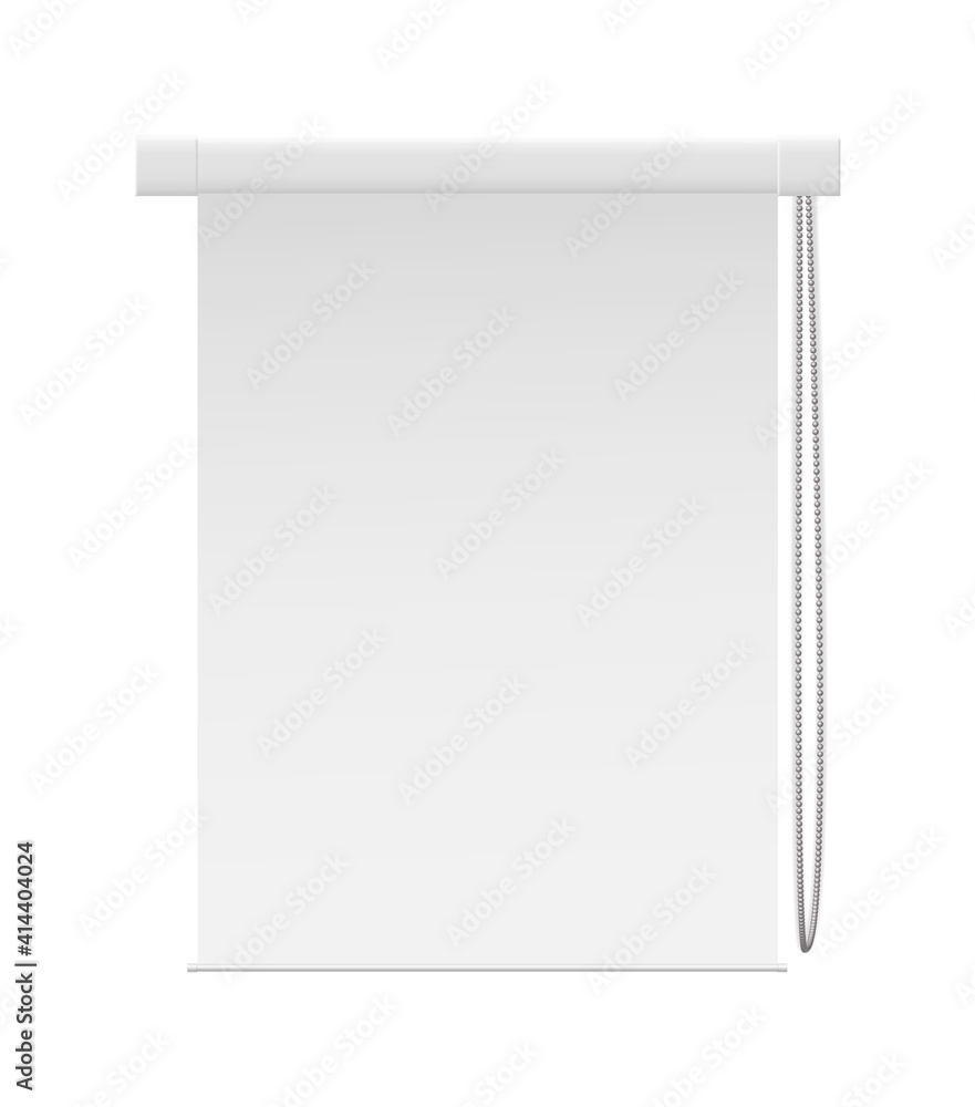 Inside blind room window vector isolated on white background Inside blind room window vector isolated on white background