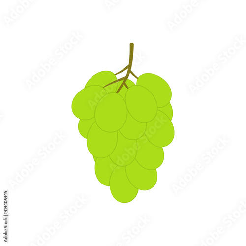 Grape icon. Bunch grapes. Vector illustration.