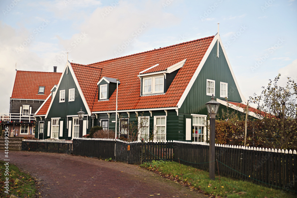 A traditional village from Netherlands