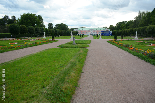 Fototapeta Naklejka Na Ścianę i Meble -  MOSCOW, RUSSIA -  September 10, 2020: Kuskovo Summer Palace