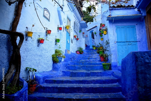 MOROCCO CHEFCHAOUEN, Moroccan city, capital of the homonymous province, the inhabitants belong to the Berber tribes of the Rif and Arabs. Defined the "blue pearl" © GCphotographer