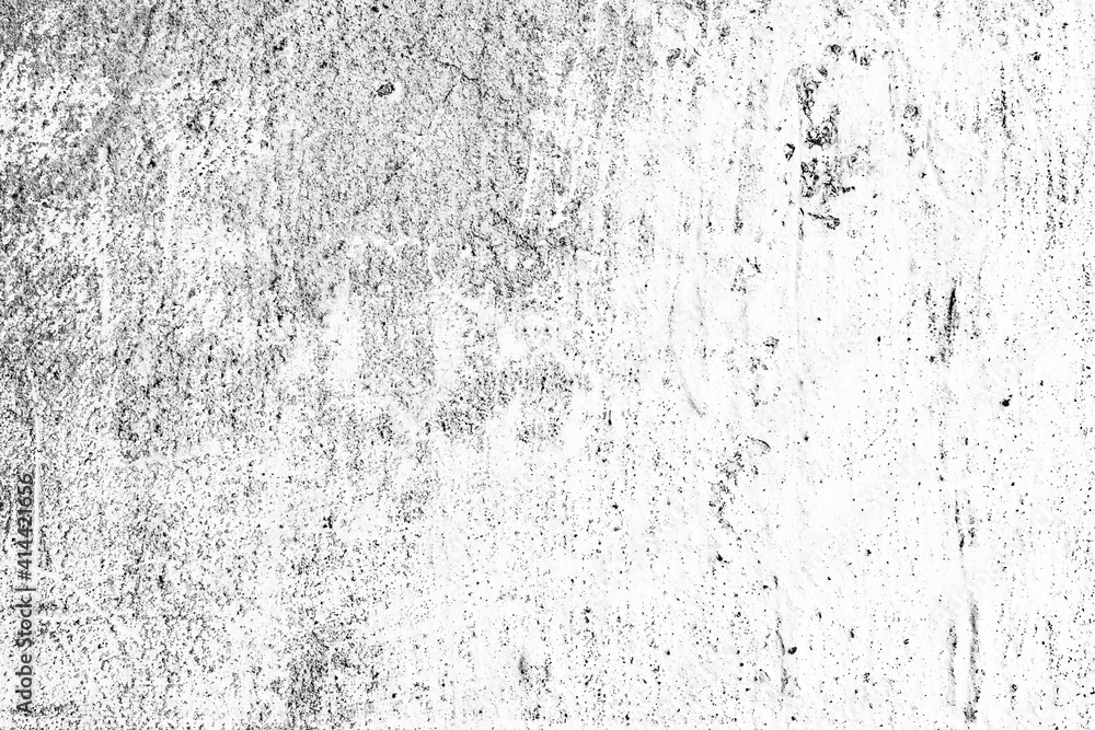 Fototapeta premium Texture of a concrete wall with cracks and scratches which can be used as a background