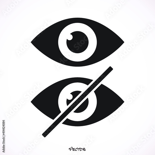 Invisible icon. Hide icon.
