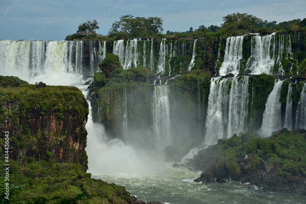 Naklejka premium Argentina, Iguazu falls