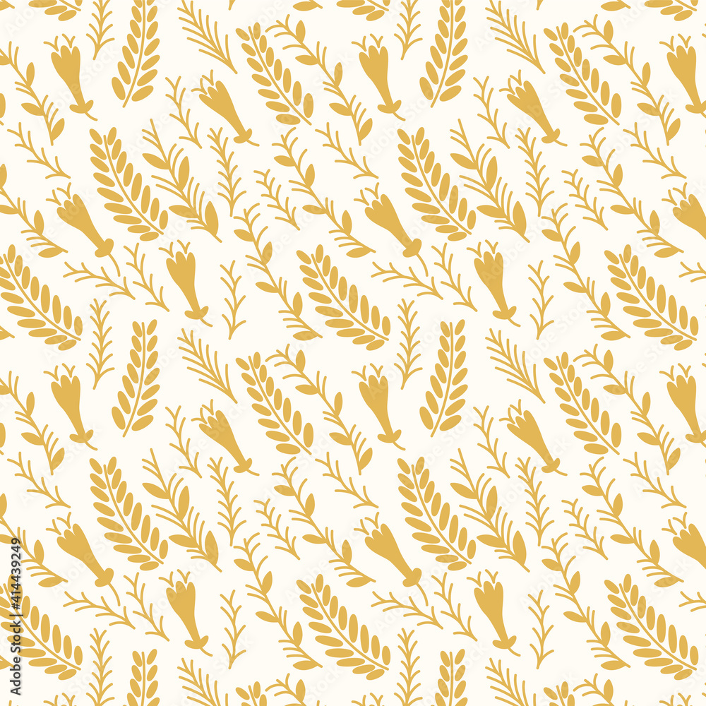 Abstract fashion design of seamless background. Vector organic print pattern. Repeating graphic design. Modern stylish texture. Pastel fabric drapery with leafs Abstract fashion design of seamless background. Vector organic print pattern. Repeating graphic design. Modern stylish texture. Pastel fabric drapery with leafs