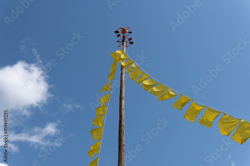 toy windmill in the sky