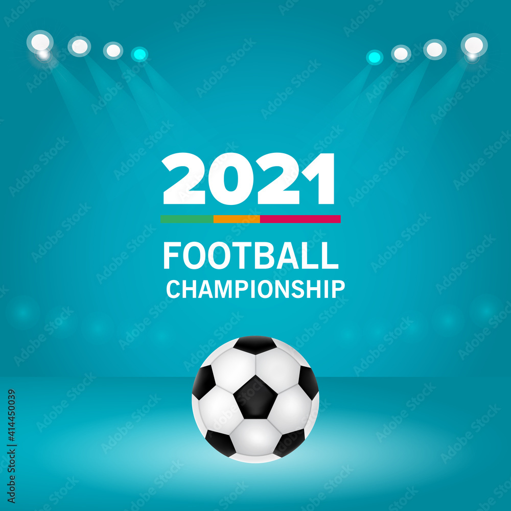 Football Tournament, Background Design Template, Vector Illustration Football Tournament, Background Design Template, Vector Illustration