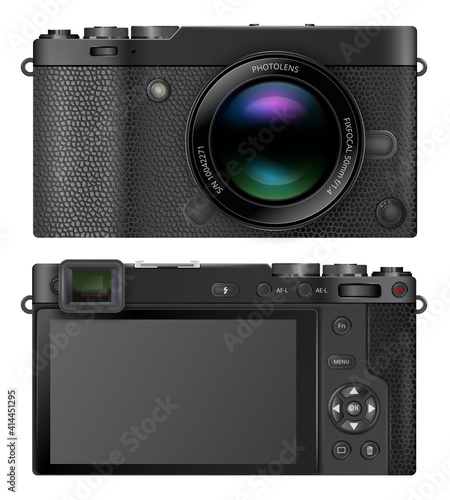 Mirrorless compact camera