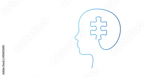 testa, puzzle, idea, colori, creatività, idee