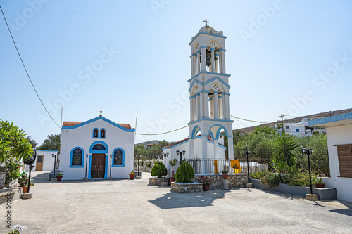 Orthodoxe Kirche auf der Insel Pserimos, Dodekanes Griechenland