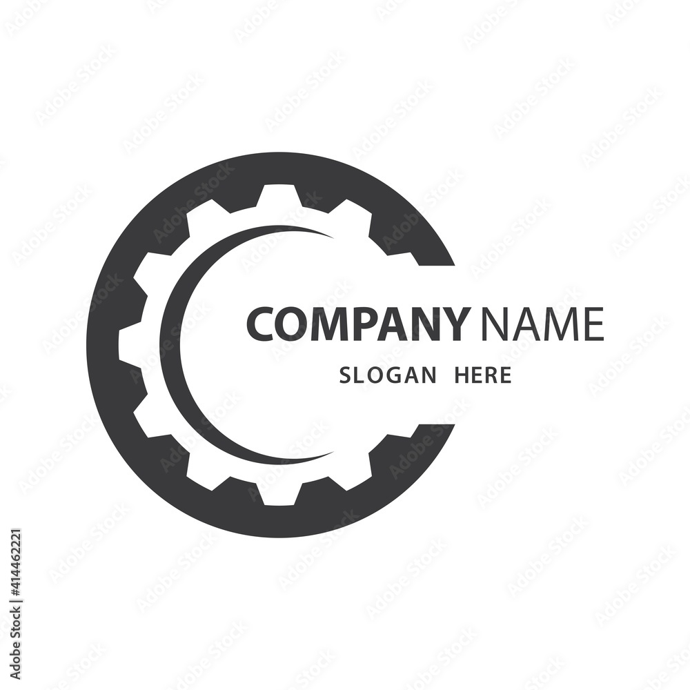 Obraz premium Gear logo images