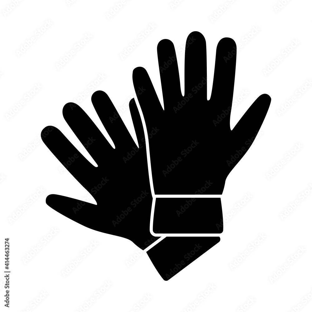 Obraz premium Criminal Gloves Icon
