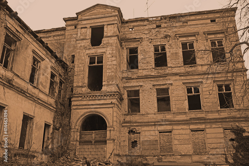 old villa in the building complex of the Boellberger Mill photo