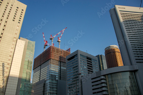 Wallpaper Mural 工事中の高層ビルのタワークレーン Torontodigital.ca