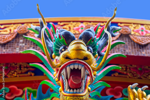 Chinese dragon head