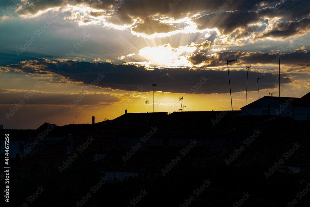Obraz premium Beautiful couples, fields and landscapes of the Cordoba