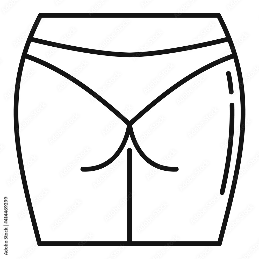 Leg laser hair removal icon. Outline leg laser hair removal vector icon for web design isolated on white background Leg laser hair removal icon. Outline leg laser hair removal vector icon for web design isolated on white background