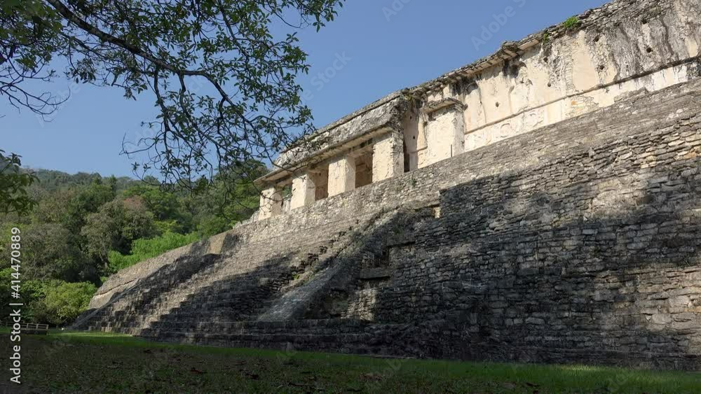 The Palace of Palenque Mayan ruins. Mexico. The Palace of Palenque Mayan ruins. Mexico.