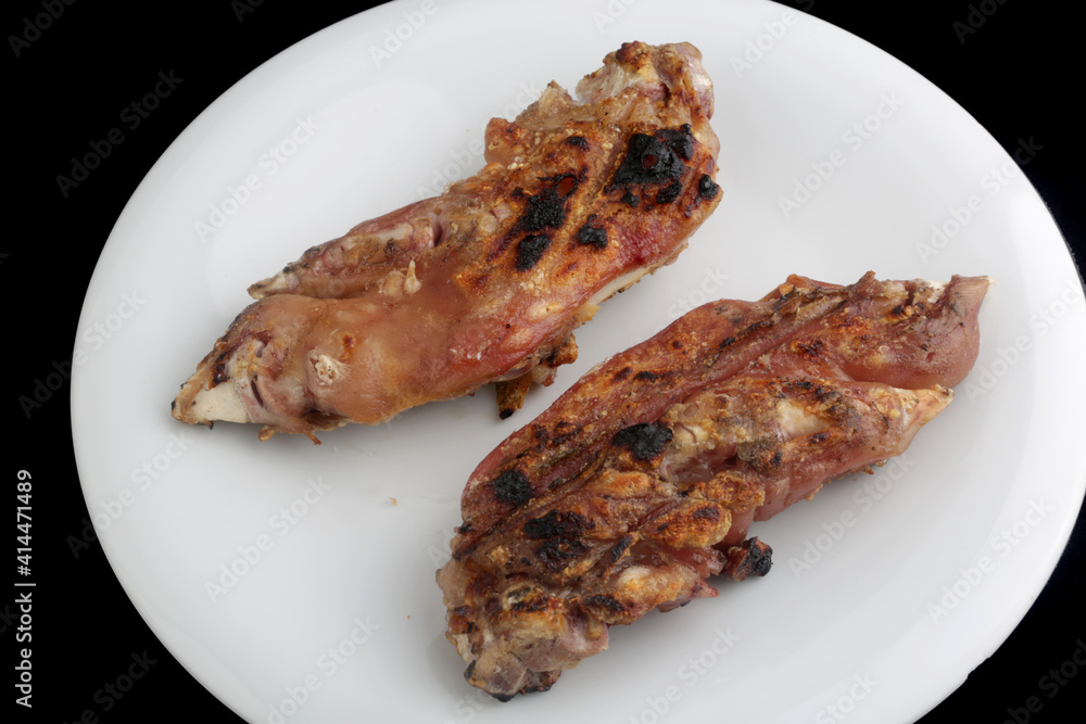 cooked roasted pork feet ready to eat cooked roasted pork feet ready to eat
