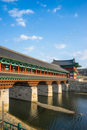 Woljeonggyo Bridge in Gyeongju  South Korea