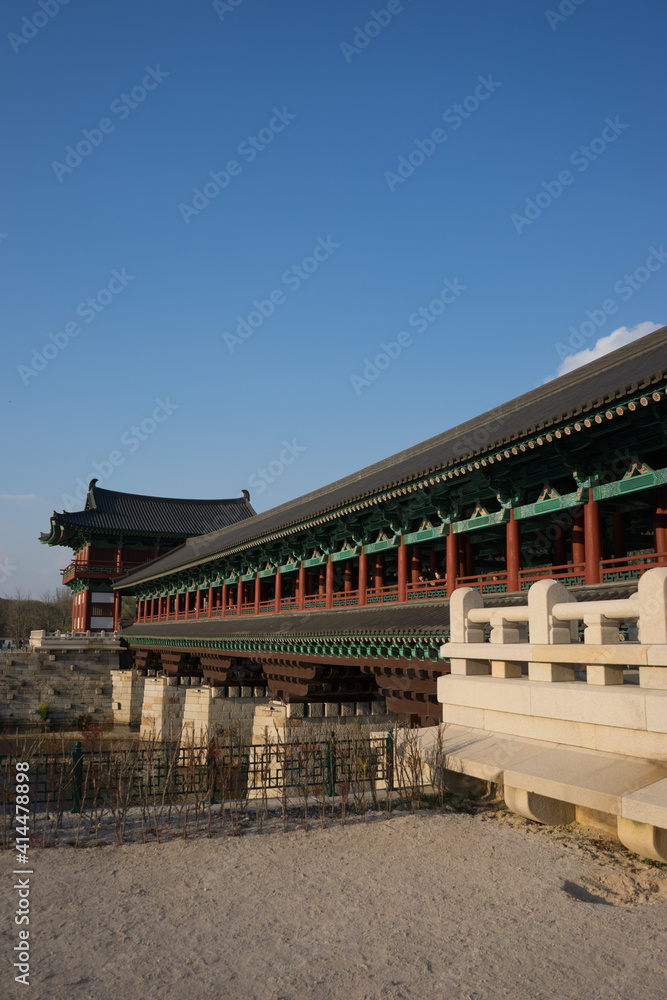 Woljeonggyo Bridge in Gyeongju, South Korea