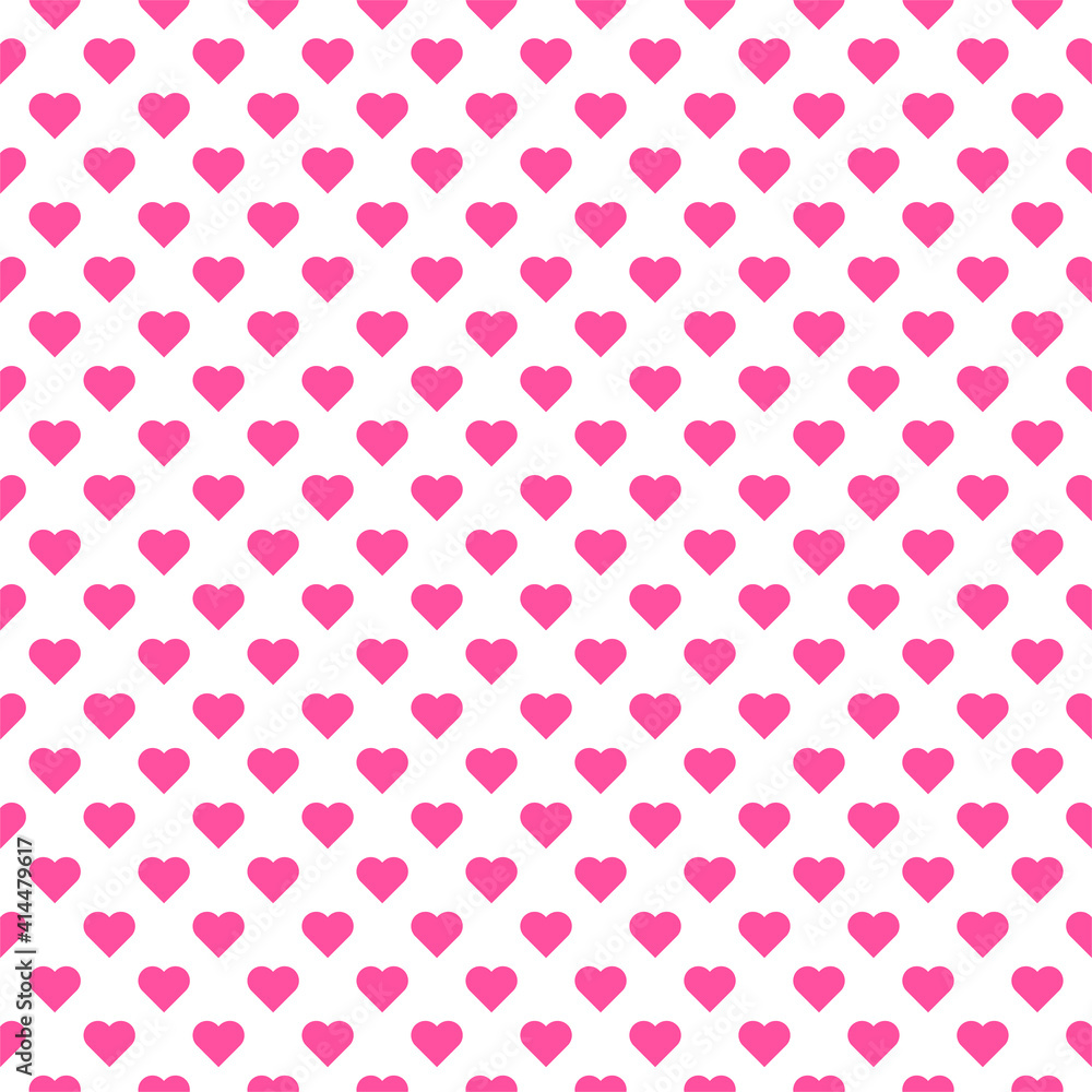 A seamless beautiful heart pattern. Valentines Day. Love. Wedding
