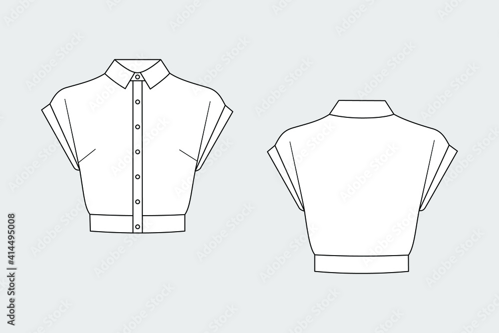 Shirt technical drawing cheap