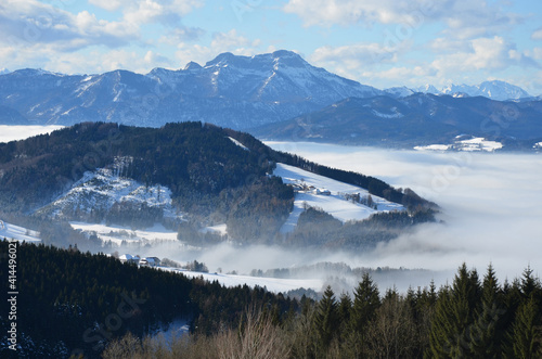 Winter auf dem Gahberg (Weyregg, Bezirk Vöcklabruck, Oberösterreich, Österreich) - Winter on the Gahberg (Weyregg, District Vöcklabruck, Upper Austria, Austria) - photo