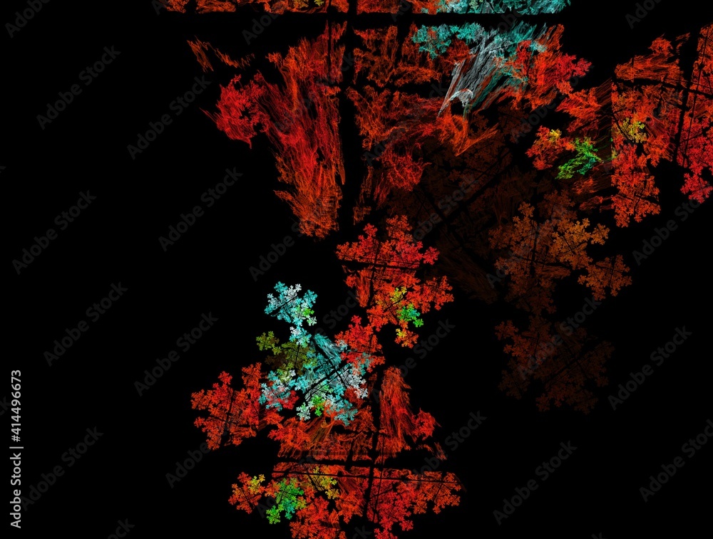 Fototapeta premium Imaginatory fractal background Image