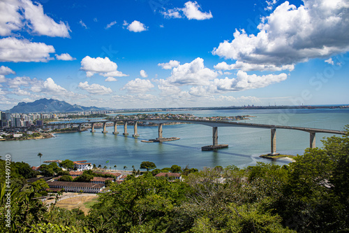 Bridge in the sea brazil