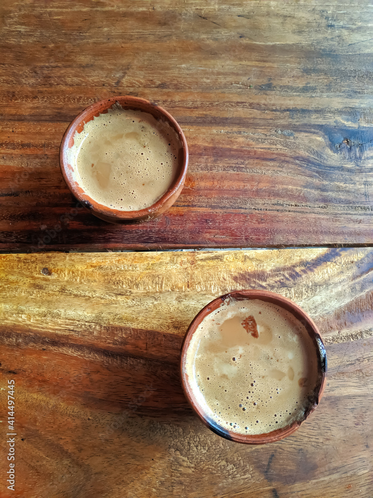 cup of Indian traditional tea beverage called cup of Indian traditional tea beverage called