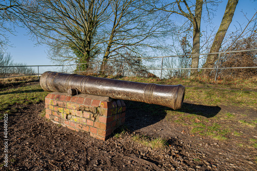 Kanone auf dem Kalkberg in Lüneburg photo