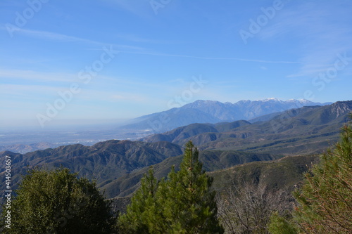 mountains and clouds