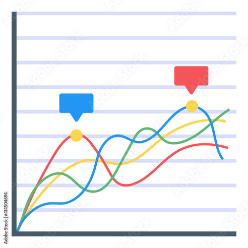 
Download this premium vector of line diagram
